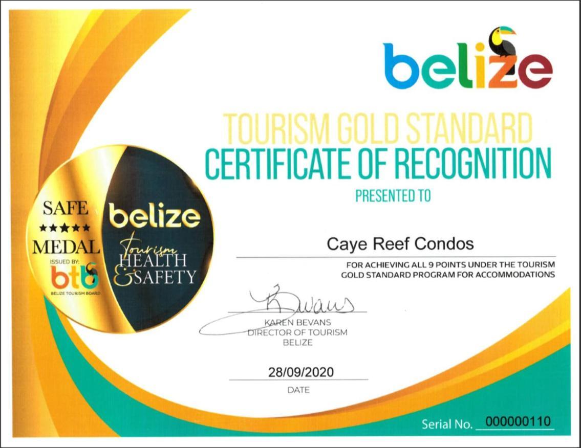 קיי קולקר Caye Reef Condos מראה חיצוני תמונה